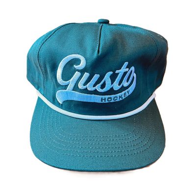 Gusto Hockey Green Snapback Hat