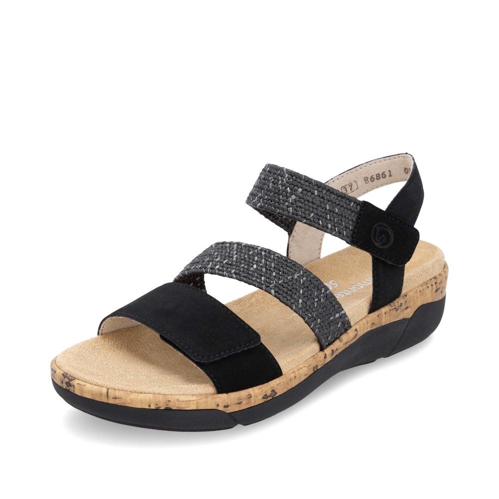 Remo-R6861, Colour: Black(02), Size: 36