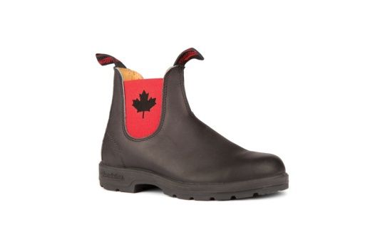 BLUNDSTONE CLASSICS EH! BOOT BLACK W/RED ELASTIC, Size: 080, Colour: EH! BOOT, Season: CORE