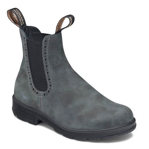 BLUNDSTONE WOMEN&#39;S ORIGINALS HIGH TOP RUSTIC BLACK, Size: 030, Colour: RUSTIC BLACK, Season: CORE