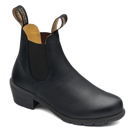 BLUNDSTONE WOMEN&#39;S SERIES HEEL BLACK, Size: 040, Colour: BLACK, Season: CORE
