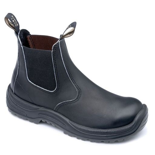 BLUNDSTONE NON-SAFETY WORK BOOT BLACK, Size: 130, Colour: BLACK, Season: CORE