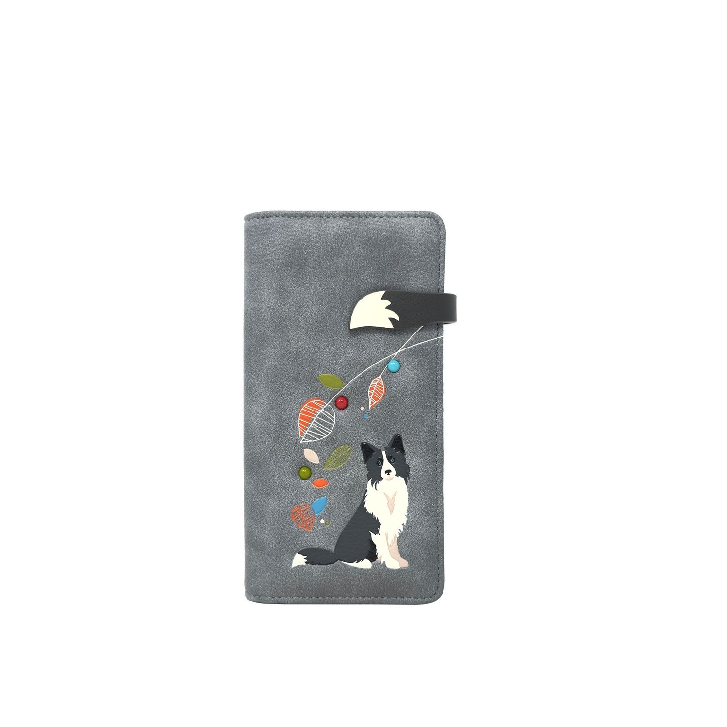 Purse-wallet-lassi, Colour: Grey