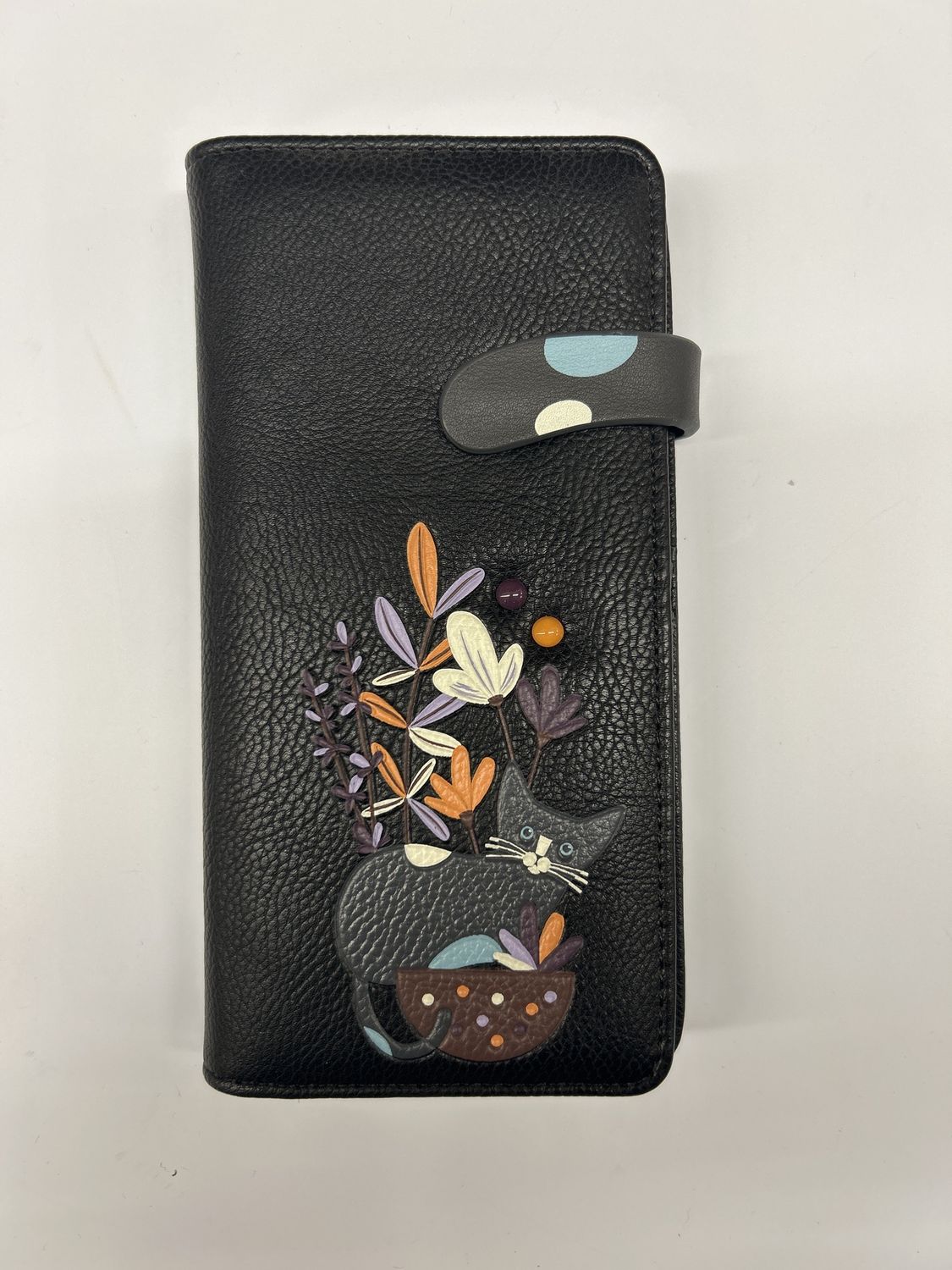 Purse-wallet-willow, Colour: black