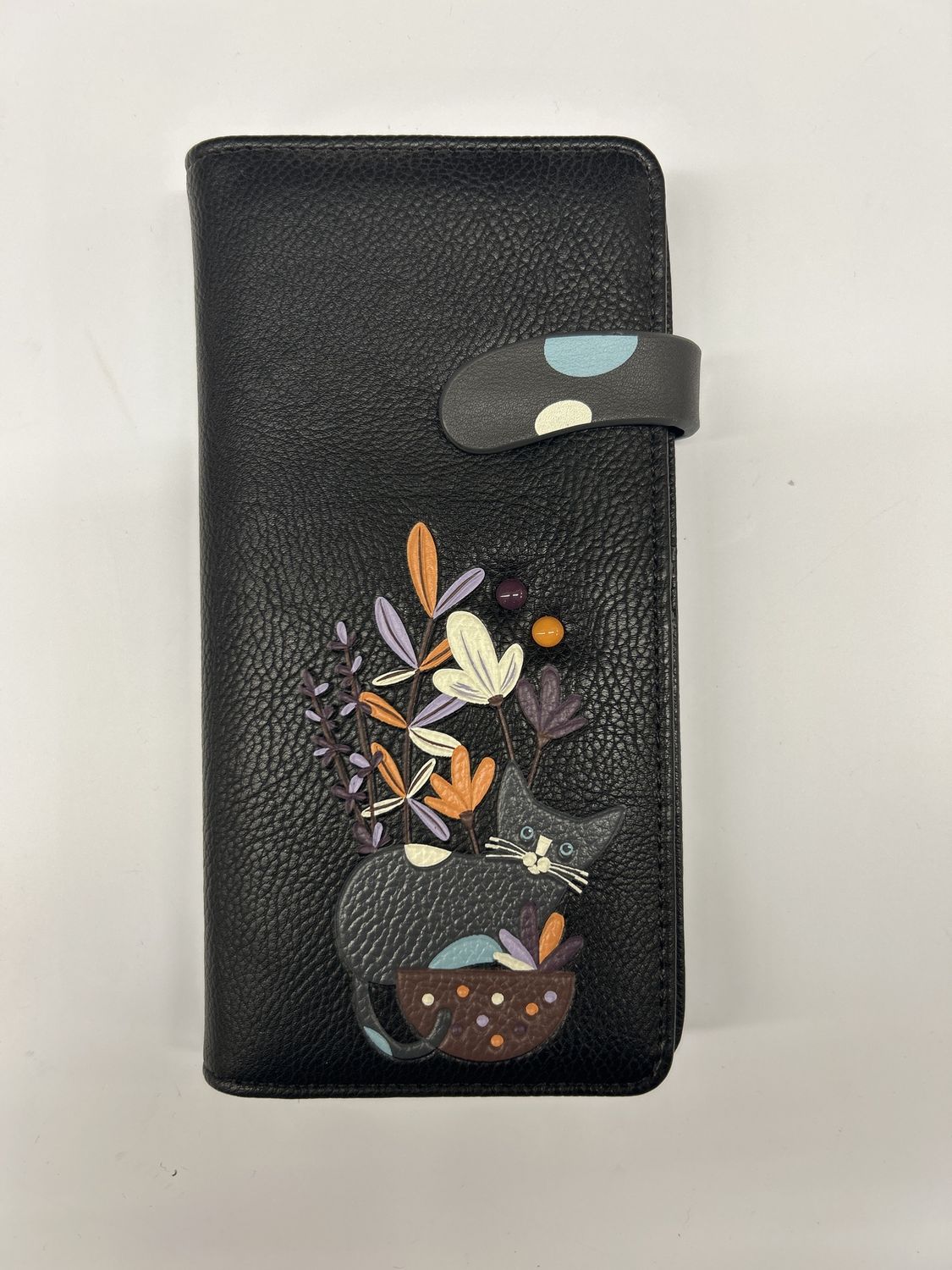 Purse-wallet-willow, Colour: black