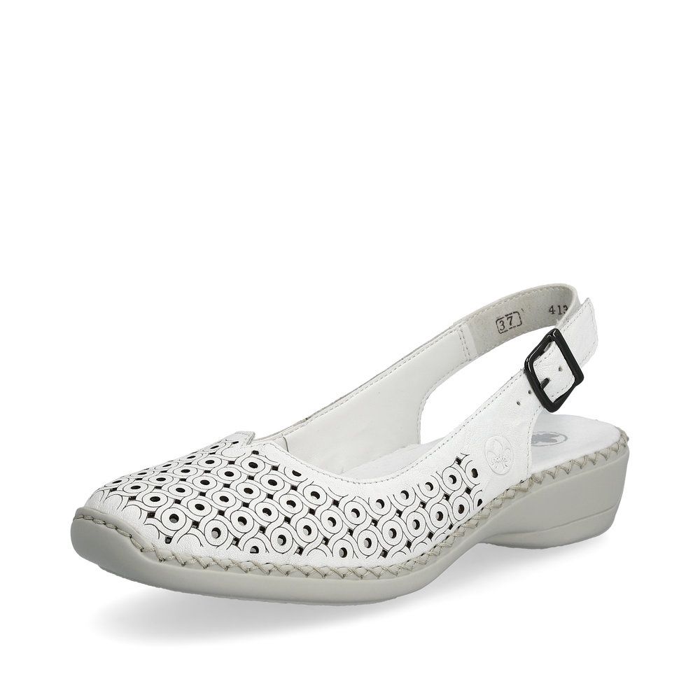 Riek-41350, Colour: White(80), Size: 36