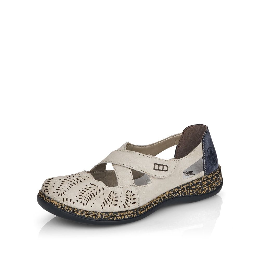 Riek-46375, Colour: Beige(60), Size: 36