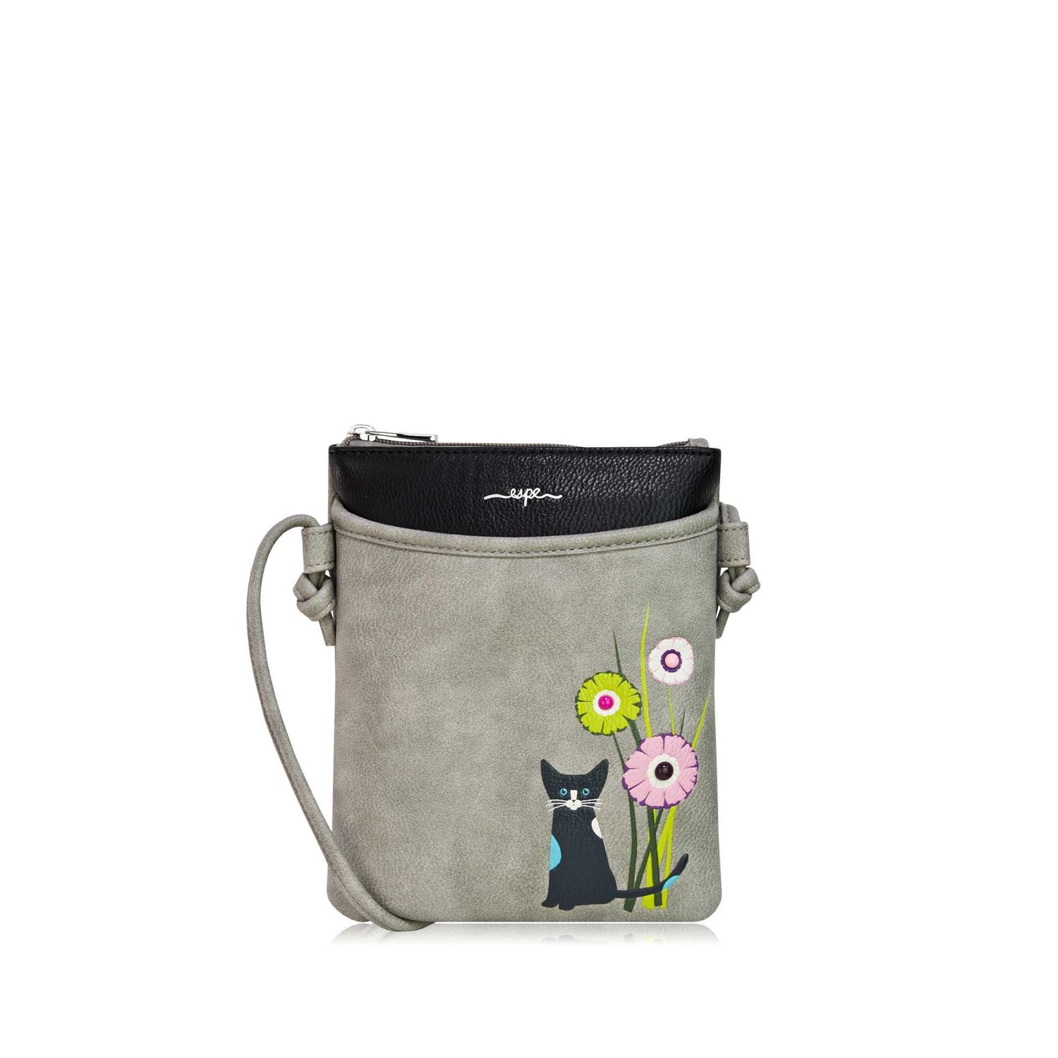 Purse-smartphone-Leni, Colour: Grey
