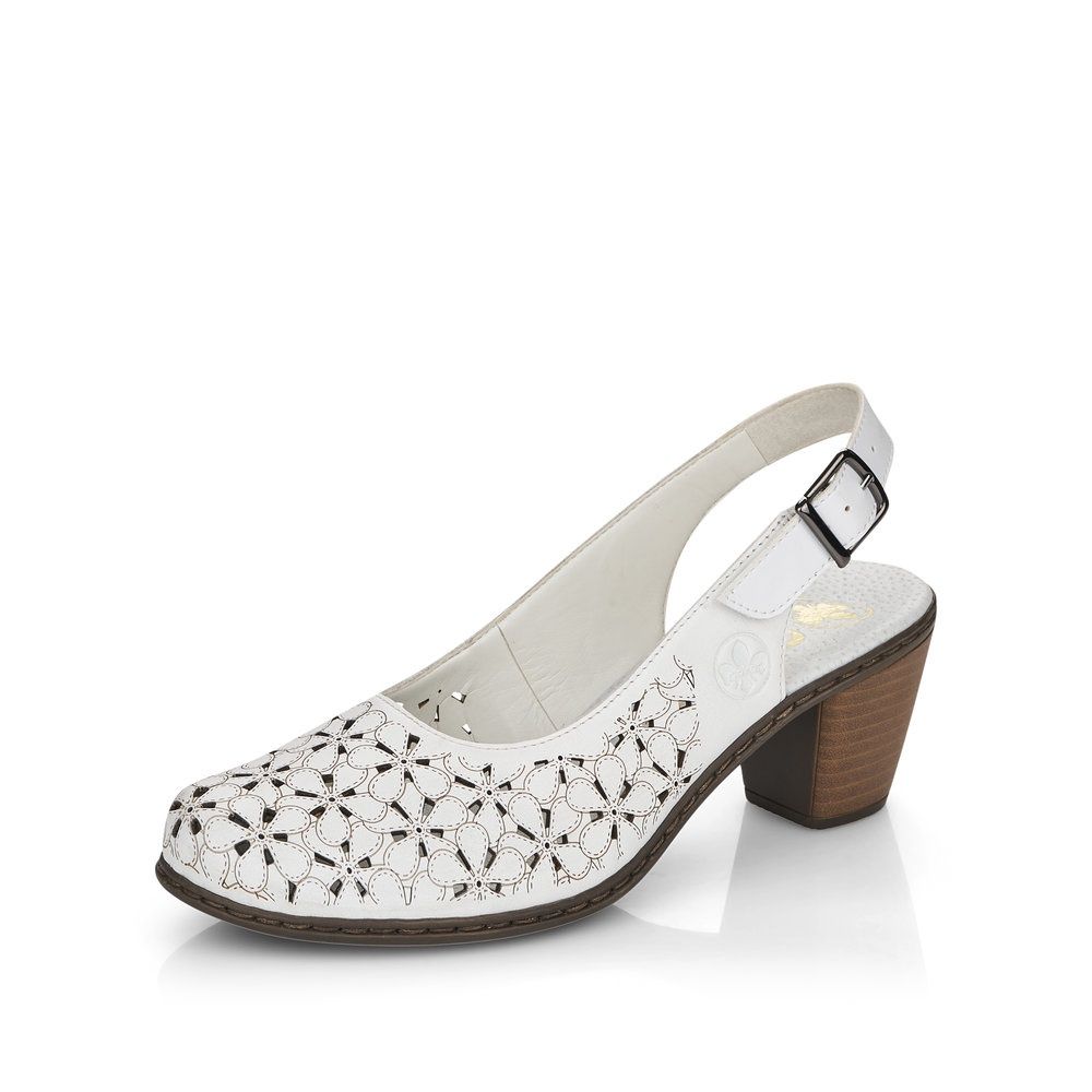 Riek-40981, Colour: White(80), Size: 36