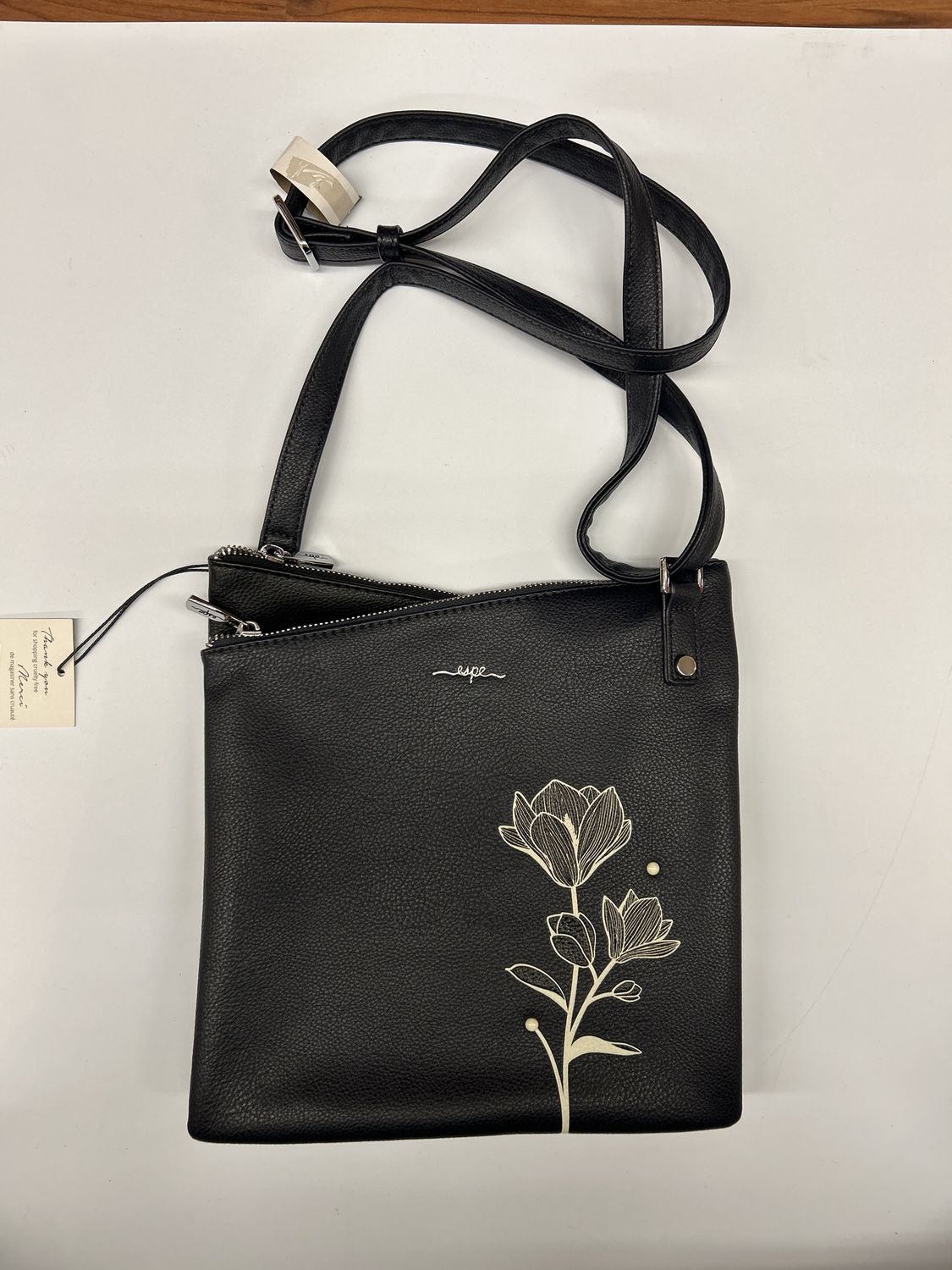 Purse-Magnolia messenger, Colour: blue