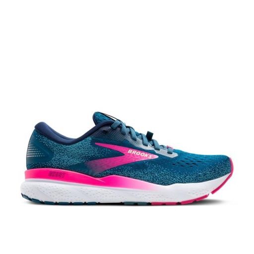 Womens ghost 16 gtx, Colour: moroccan blue/pink/yellow, Season: spring 25, Size: 7.0