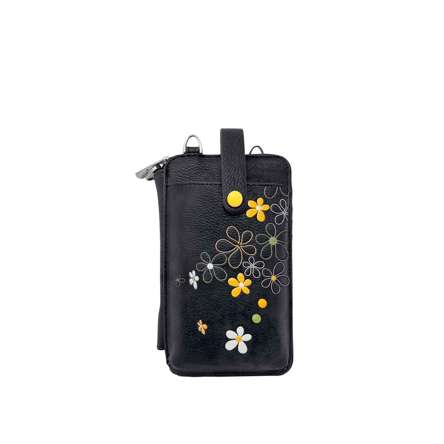 Purse-smartphone-Daisy, Colour: Black
