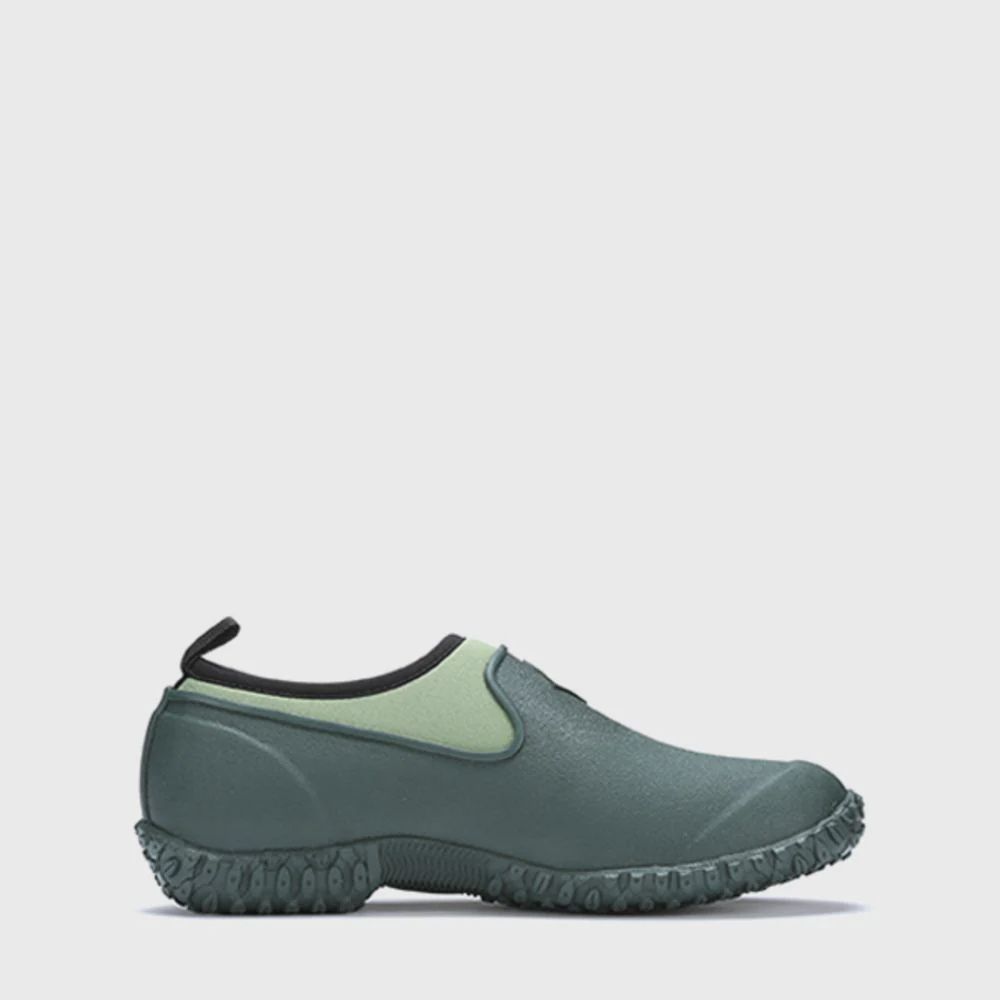 women's muckster ii low waterproof shoes, Colour: green, Season: fall 22, Size: 7