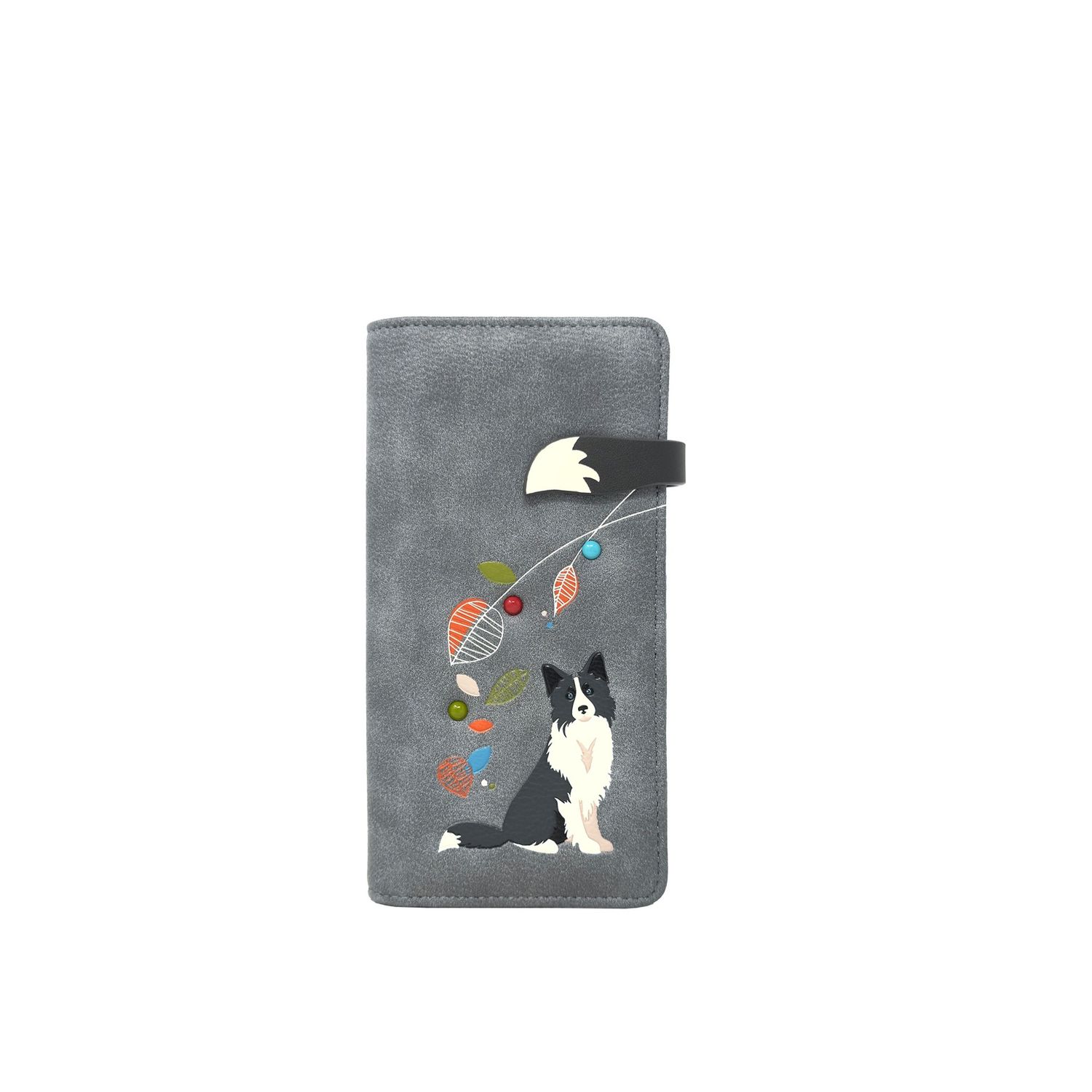 Purse-wallet-lassi, Colour: Grey
