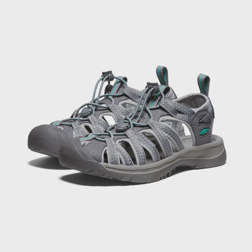 Whisper - Grey/Peacock Green