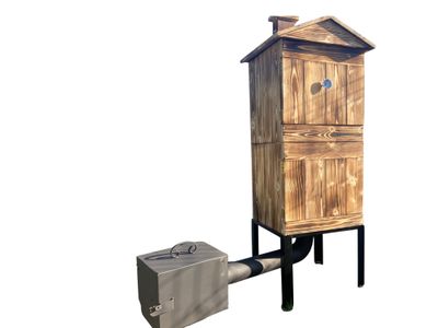 drewniana wędzarnia ogrodowa drewniana wędzarnia ogrodowa