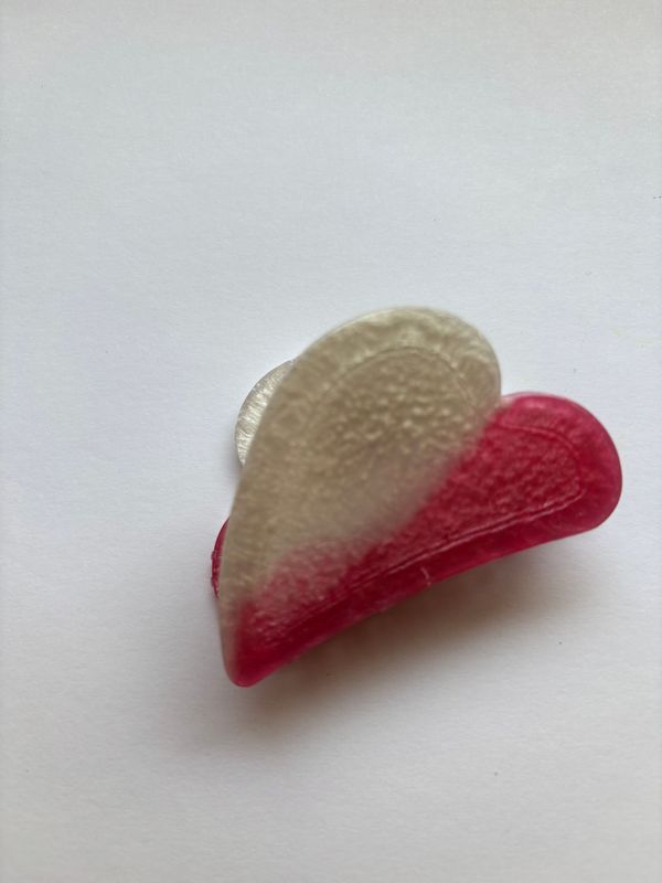Pinza pelo rosa y nácar