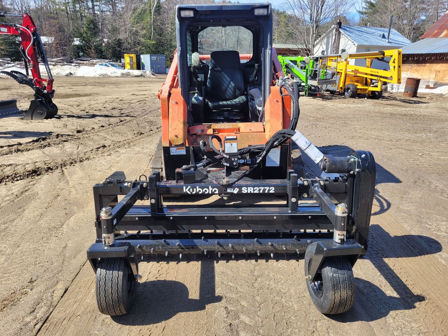 72" Landpride Harley Rake for SVL75 Skid Steer