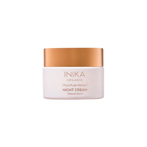 inika organic phytofuse renew™ nightcream - bevordert celvernieuwing en werkt ontstekingsremmend 
