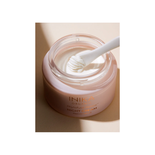 inika organic phytofuse renew™ nightcream - bevordert celvernieuwing en werkt ontstekingsremmend 
