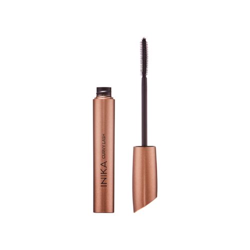 inika organic curvy lash vegan mascara- lift, krult, geeft volume en verzorgt wimpers