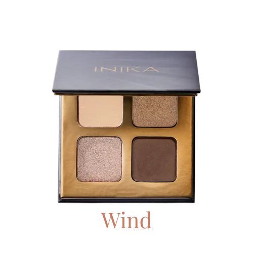 inika organic eyeshadow quad - biologisch oogschaduw palette
