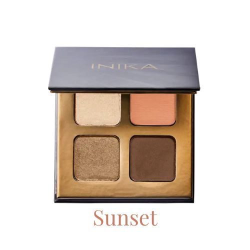 inika organic eyeshadow quad - biologisch oogschaduw palette