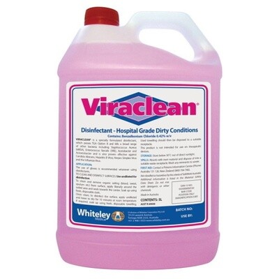 VIRACLEAN® HOSPITAL GRADE DISINFECTANT 5L