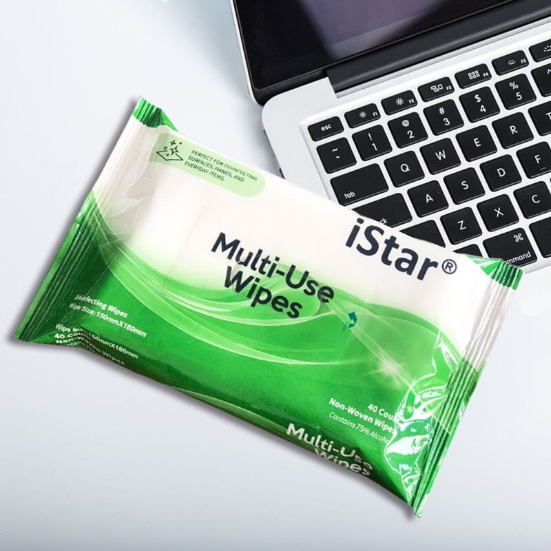 iSTAR 75% MULTI WIPES 60 PACKS / CTN