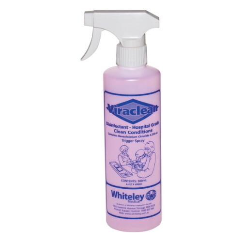 VIRACLEAN® HOSPITAL GRADE DISINFECTANT 500ML