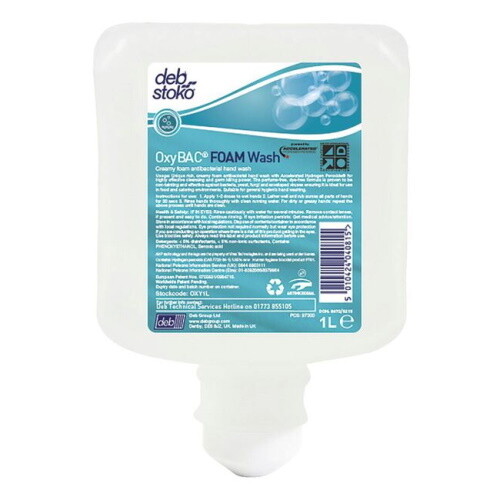DEB STOCO OXYBAC FOAM 1L CARTRIDGE