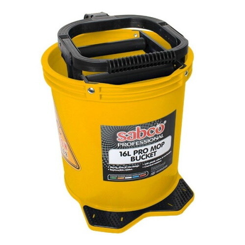 16L MOBILE MOP BUCKET PLASTIC ROLLER
