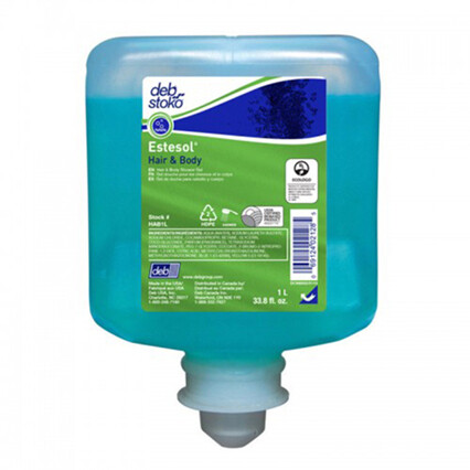 DEB HAIR & BODY WASH 1 L - RAINFOREST FRAGRANCE