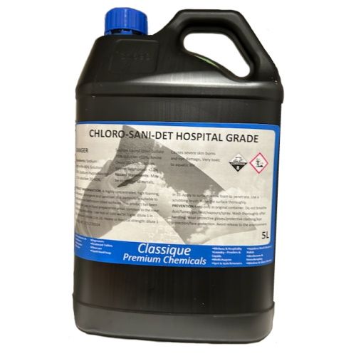 CHLORO-SANI-DET HOSPITAL GRADE DETERGENT AND SANITISER 5L