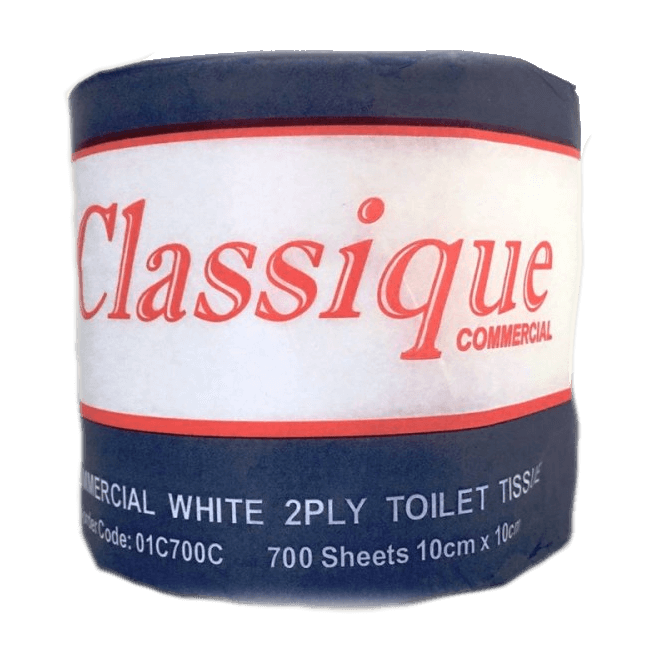CLASSIQUE SOFT TOILET ROLLS 2 PLY 700 SHEETS CTN 48