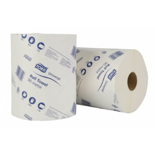 TORK UNIVERSAL ROLL TOWEL 90M CTN 16