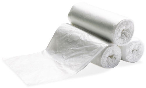 ENVIROGREEN BIN LINER 36 LITRE CLEAR CTN 1000