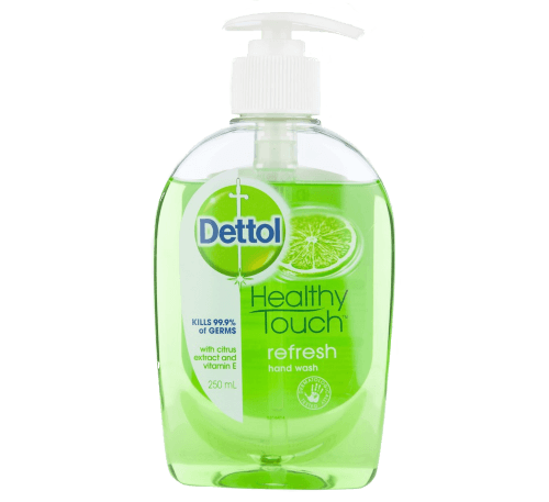 HAND WASH DETTOL FRESH 250ML PUMP PACK