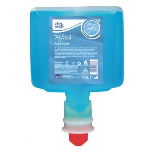 DEB REFRESH AZURE FOAM WASH 1.2L CARTRIDGE