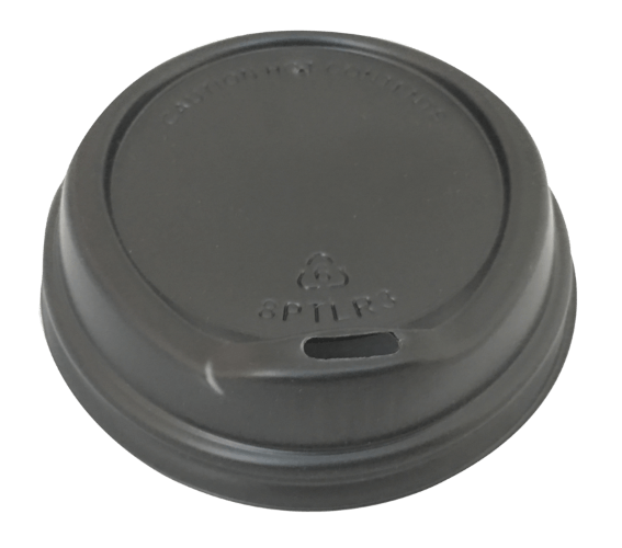 SIPPA LID BLACK, TO SUIT 227ml (8oz) CUPS