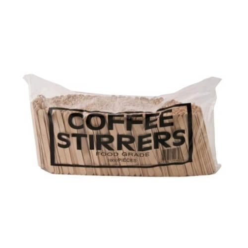 STIR STICKS WOODEN 1000 PACK CTN 10