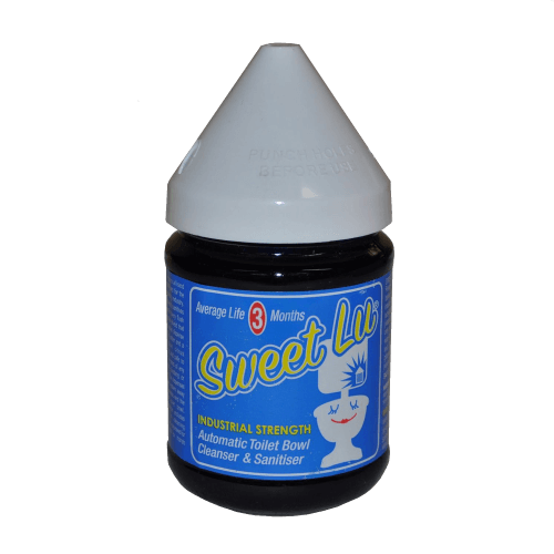 SWEET LU BLUE AUTOMATIC TOILET BOWL CLEANSER & SANITISER