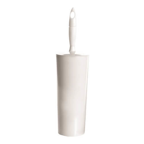 ENCLOSED TOILET SET WHITE