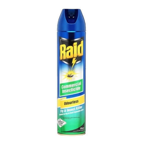 INSECT SPRAY RAID ODOURLESS 400G
