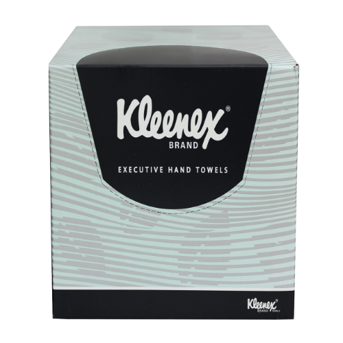 KLEENEX 4480 EXECUTIVE WHITE TOWEL 32CM X 32.5CM 75 SHEETS CTN 6