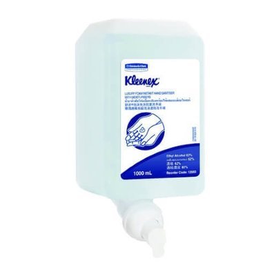 KLEENEX 12560​ ANTIBACTERIAL LUXURY FOAM MOISTURISING INSTANT SKIN CLEANSER CTN 6 X 1L