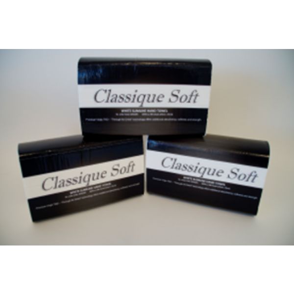 CLASSIQUE SOFT TAD SLIM HAND TOWEL 16 PKTS X 150 SHEETS