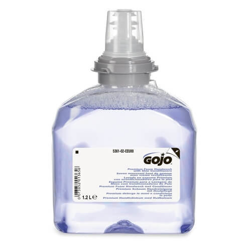 GOJO FOAM SOAP CARTRIDGE 1.2L TO SUIT TFX TOUCH-FREE DISPENSER