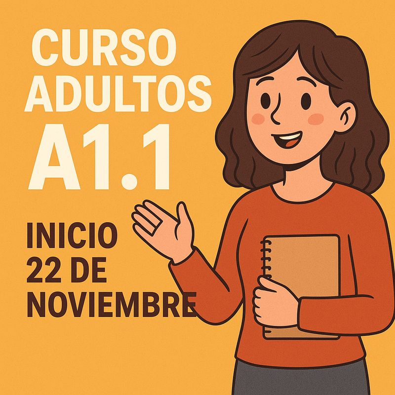 Nivel A1.1  día Sábados clases online