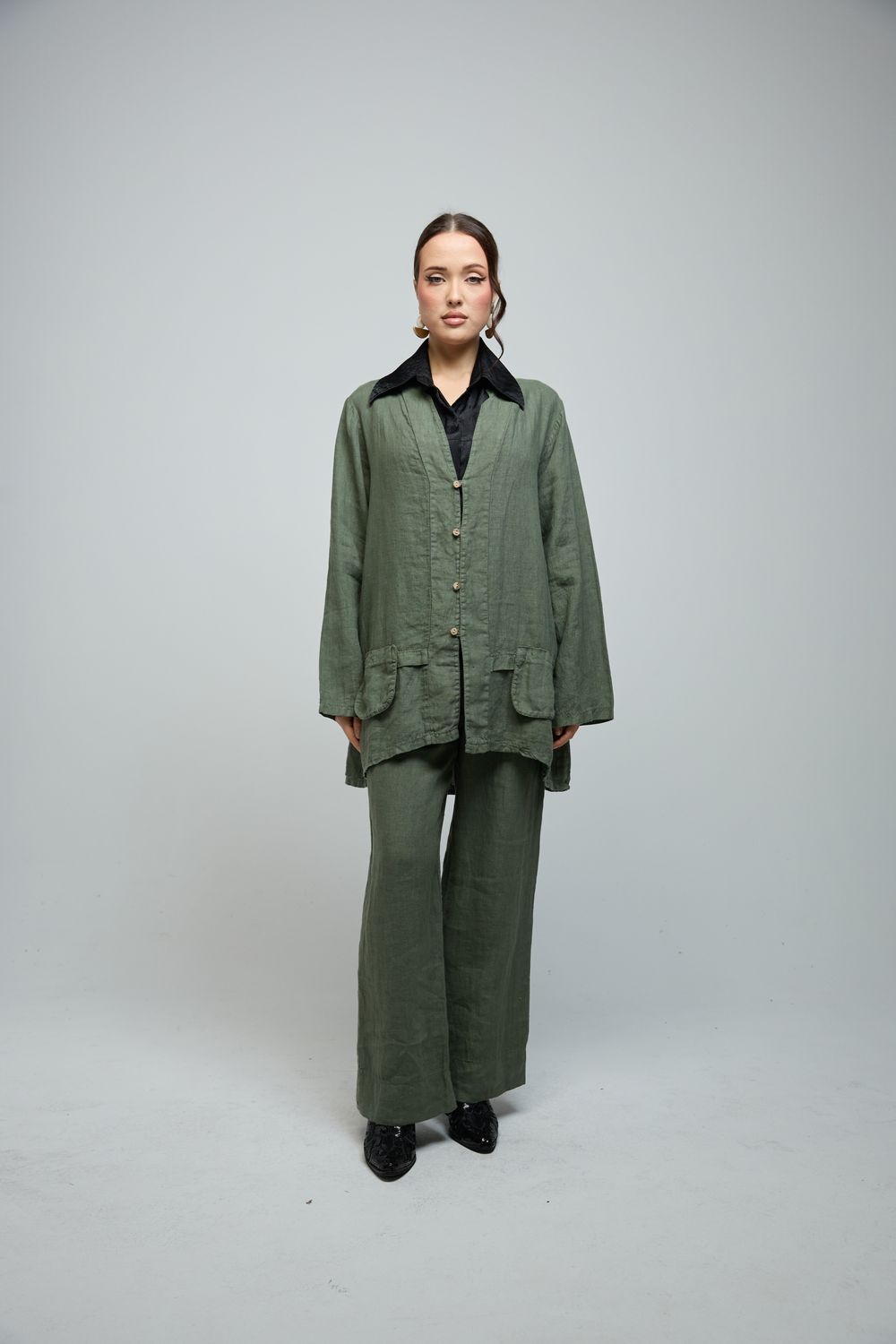 Gla Blouse Khaki